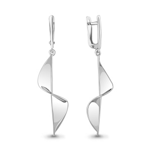 Серьги серебряные, 925 пробы