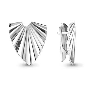 Серьги серебряные, 925 пробы