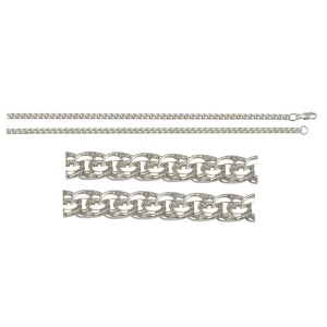 Цепь бисмарк 925 пробы