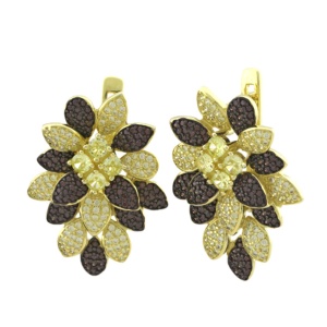 Серьги из серебра 925-й пробы